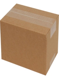 25x15x10cm Single Corrugated Box - Kraft - 3