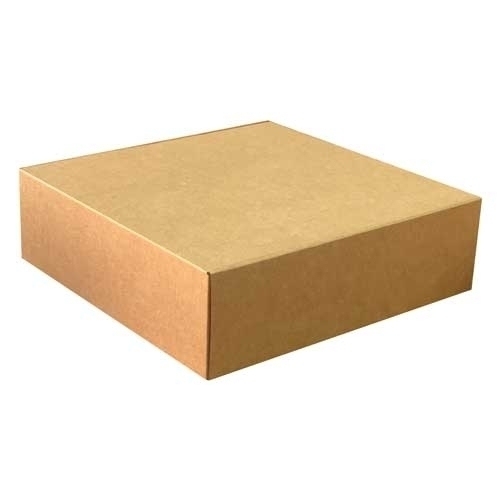 25x16x12cm Locked Box - Kraft - 2