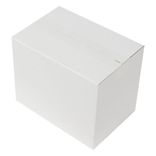 25x17x20cm Box of Tall Glasses with Separator - White - 2