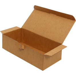 26x12x7,5cm Locked Box - Kraft - 1