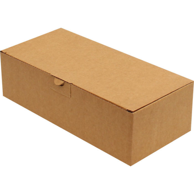 26x12x7,5cm Locked Box - Kraft - 3