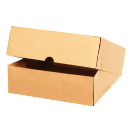 27x24x8cm E-Commerce Cargo Box - 4 Points - Kraft - 1