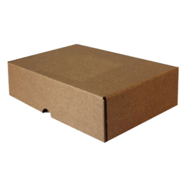 28x14x6cm Box - 1 Desi Box - Locked Box - Kraft - 2