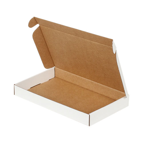 28x16x3.5cm Locked Box - White - 1