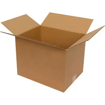 28x18.5x37cm Single Corrugated Box - Kraft - 1