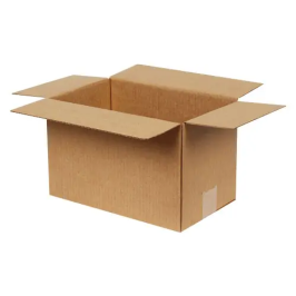 28x18x18cm Single Corrugated Box - Kraft - 2