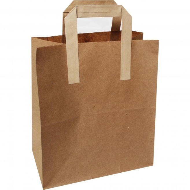 28x25x14cm Cardboard Bag [25 in a pack] - 1