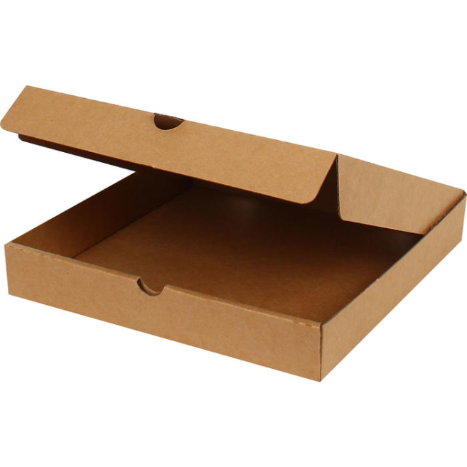 28x28x4,5cm Pizza Box - Kraft - 1