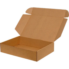 30x20x10cm Box - 2 Desi Box - Locked Box - Kraft - 1