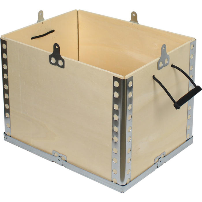 30x20x20cm Wooden Cargo Box - 1