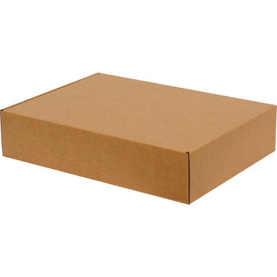 30x20x5cm Locked Box - Kraft - 3