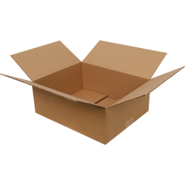 30x25x10cm Single Corrugated Box - Kraft - 2