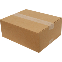 30x25x10cm Single Corrugated Box - Kraft - 3