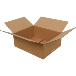 30x25x12cm Single Corrugated Box - Kraft - 1