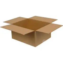 30x25x15cm Single Corrugated Box - Kraft - 1