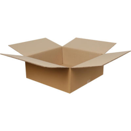 30x30x10cm Box - 3 Desi Box - Single Corrugated Box - Kraft - 1