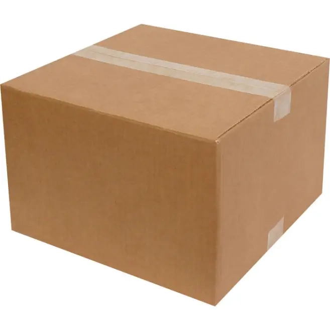 30x30x20cm Single Corrugated Box - Kraft - 3