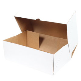 32,5x21.5x11,5cm E-Commerce Cargo Box - 4 Dots - White - 1