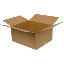 32x32x13cm Box - 4,4 Desi Box - Single Corrugated Box - Kraft - 1