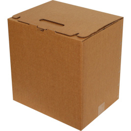 34x27x35cm Bag Type Double Corrugated Box - Kraft - 3