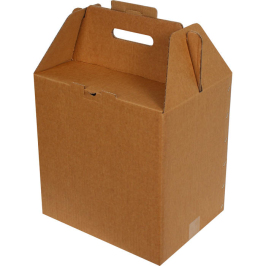 34x27x35cm Bag Type Double Corrugated Box - Kraft - 2