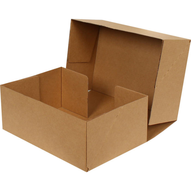 35x24x14cm E-Commerce Cargo Box - 4 Points - Kraft - 1