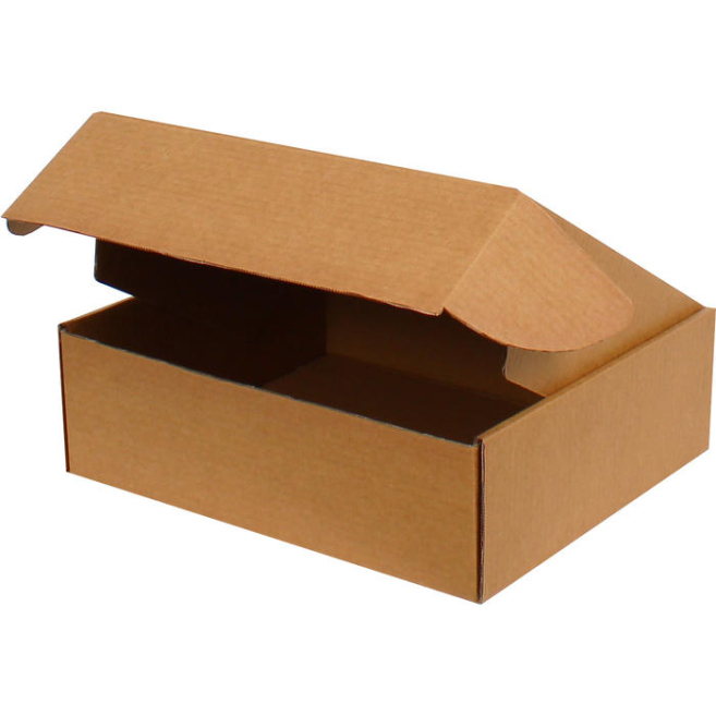 35x30x11cm Locked Box - Kraft - 2