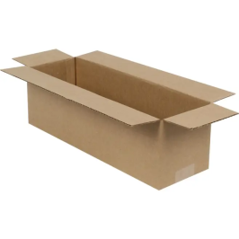 40x20x15cm Single Corrugated Box - Kraft - 1