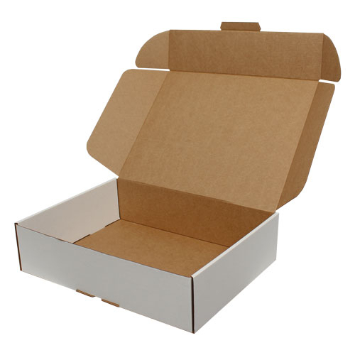 40x30x10cm Locked Box - White - 1