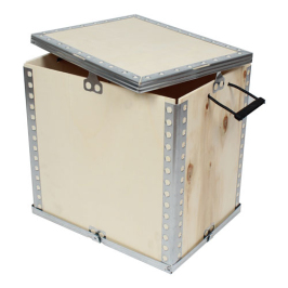 40x30x20cm Wooden Cargo Box - 1