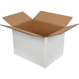 40x30x30cm Double Corrugated White Box - 2