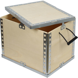 40x30x30cm Wooden Cargo Crate - 2