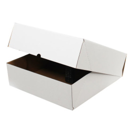 40x40x12cm E-Commerce Cargo Box - 4 Dots - White - 2