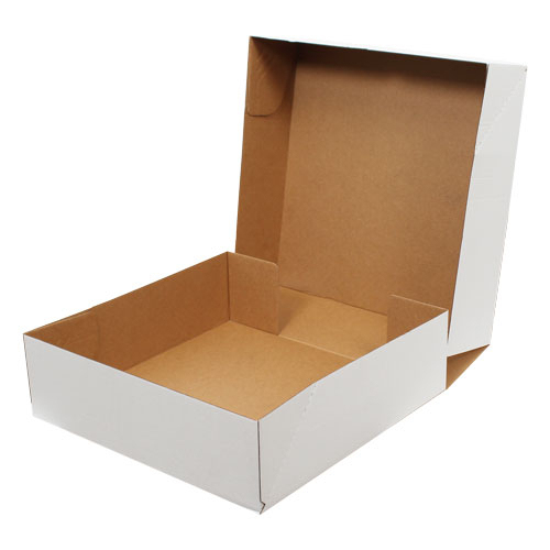 40x40x12cm E-Commerce Cargo Box - 4 Dots - White - 1