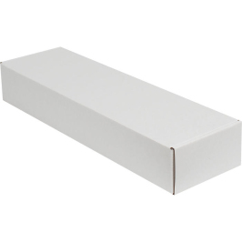 42x12x6,5cm Locked Corrugated Box - White - 3