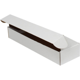 43.5x15x7cm Box - 1.5 Desi Box - Locked Box - White - 2