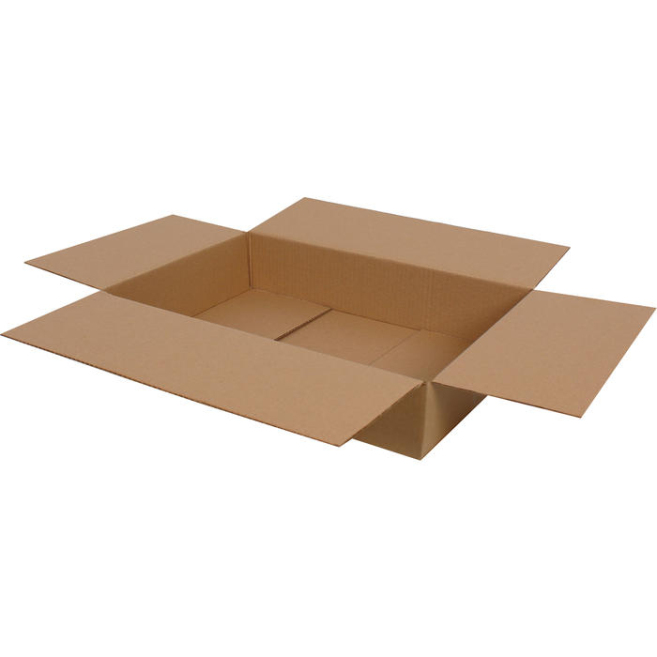 43,5x29x9cm Single Corrugated Box - Kraft - 1