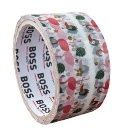 45x25 Flamingo Printed Duct Tape - 1