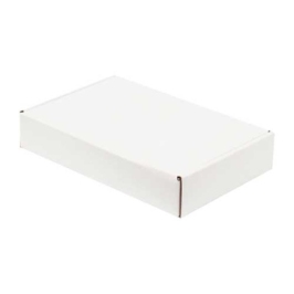 47x34x8cm Double Corrugated Box - White - 2