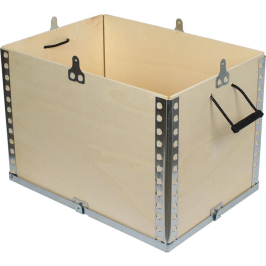 50x35x35cm Wooden Cargo Crate - 1