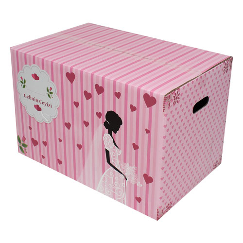 60x40x40cm Bridal Dowry Box - 2