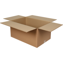 60x40x40cm Double Corrugated Box - Kraft - 1