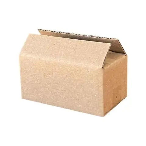 6.5x3.5x3cm Single Corrugated Box - Kraft - 1