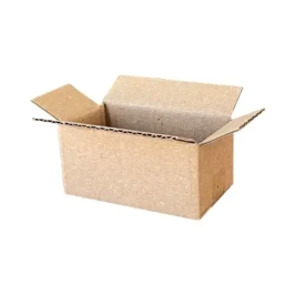 6.5x3.5x3cm Single Corrugated Box - Kraft - 2