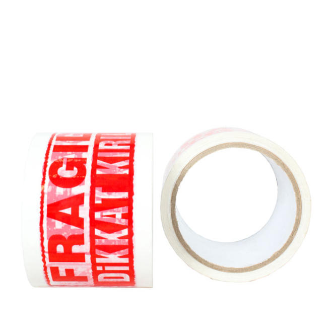 70x40 Warning Fragile Warning Printed Packing Tape - 4