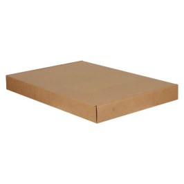 77x54x8cm Double Slotted Locked Box - Kraft - 3