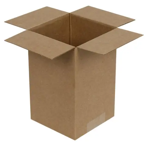 7x7x9cm Box - 0.1 Desi Box - Single Corrugated Box - Kraft - 1