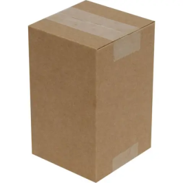 7x7x9cm Box - 0.1 Desi Box - Single Corrugated Box - Kraft - 3