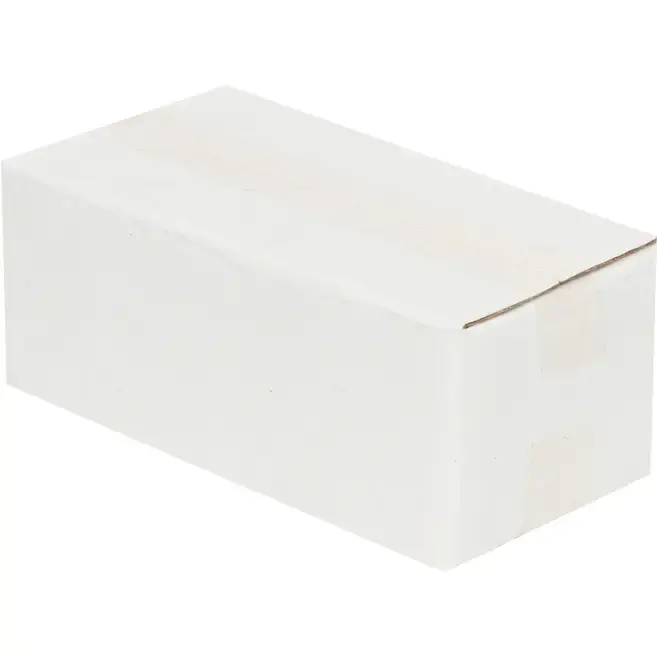 8,5x3,5x3cm Single Corrugated White Box - 3