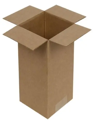 8x8x10cm Single Corrugated Box - Kraft - 1